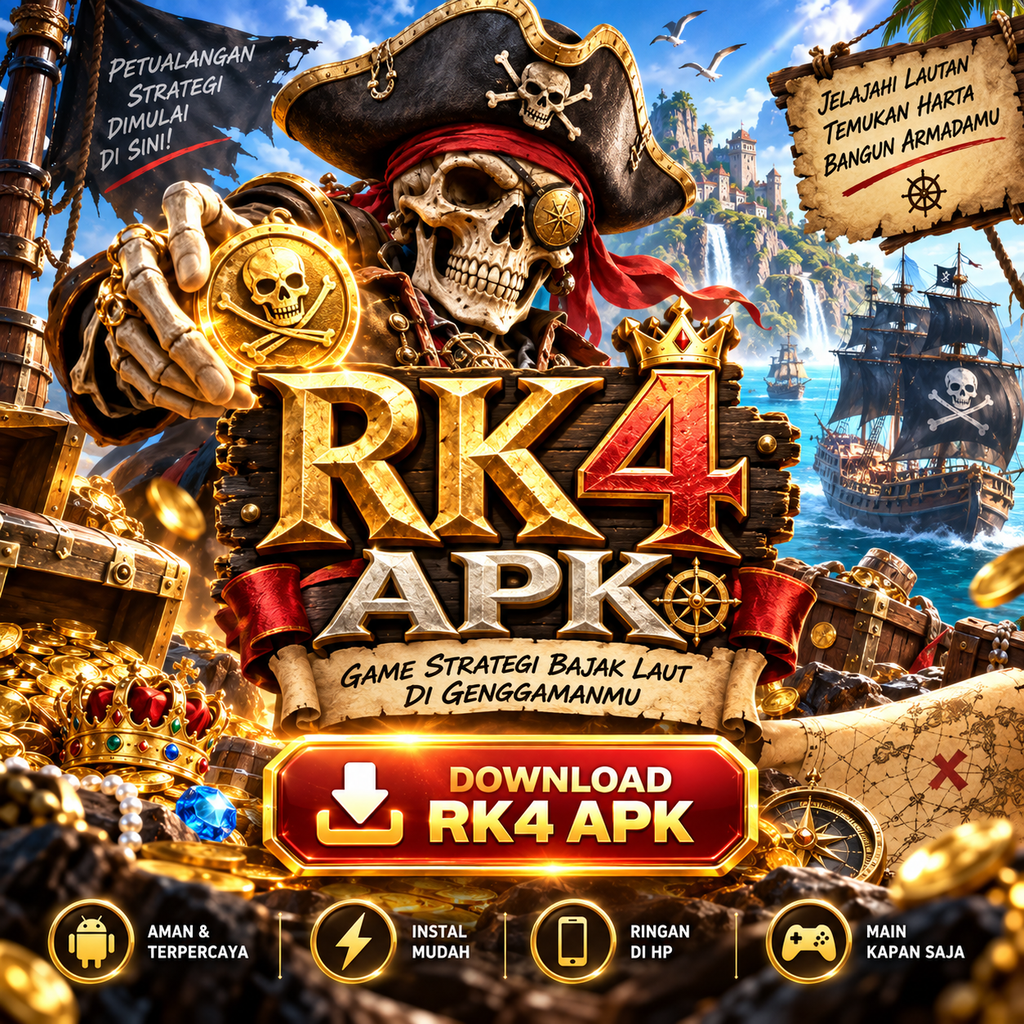 RK4 APK game strategi bajak laut