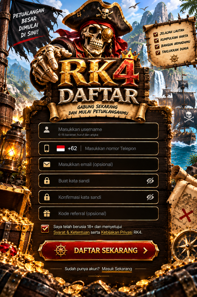 RK4 Daftar game strategi bajak laut